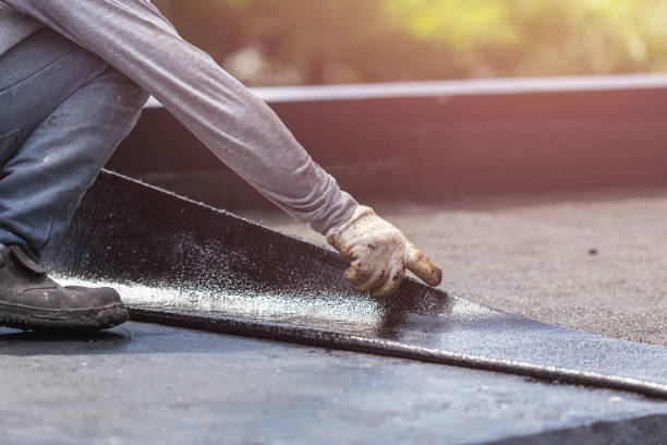 Professional Interior Drainage System technician working in Athens, PA